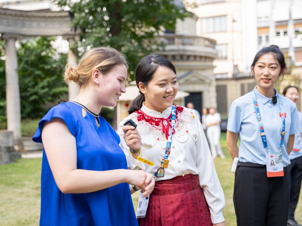 巴黎奧運(yùn)會“中國之家”開門迎賓。 “中國之家”供圖